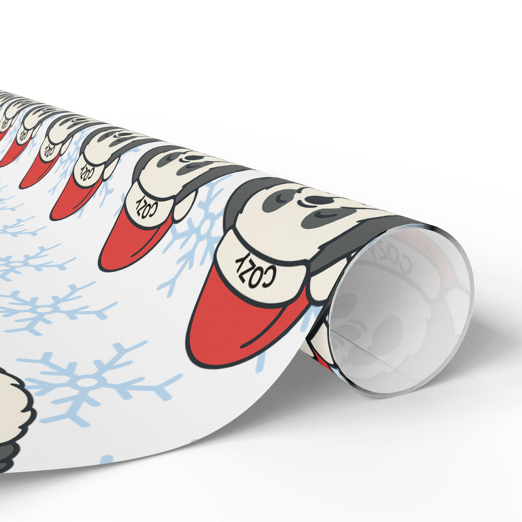 Cozy Chompy Shih-Poo Santa Wrapping Paper