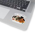 The Chaos Committee Dog Sticker — Cute Pack of Playful Pups (Kiss-Cut)