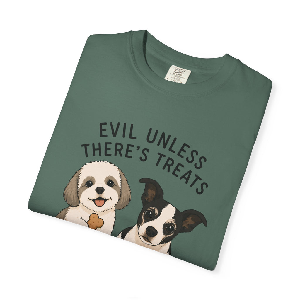 Chompy & Furriends ft. Wally: "Evil Unless There's Treats" Cute Puppy Graphic Tee