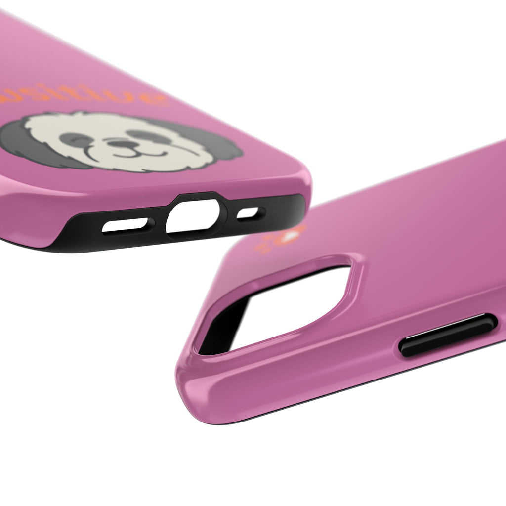 Chompy’s Stay Pawsitive Tough Phone Cases