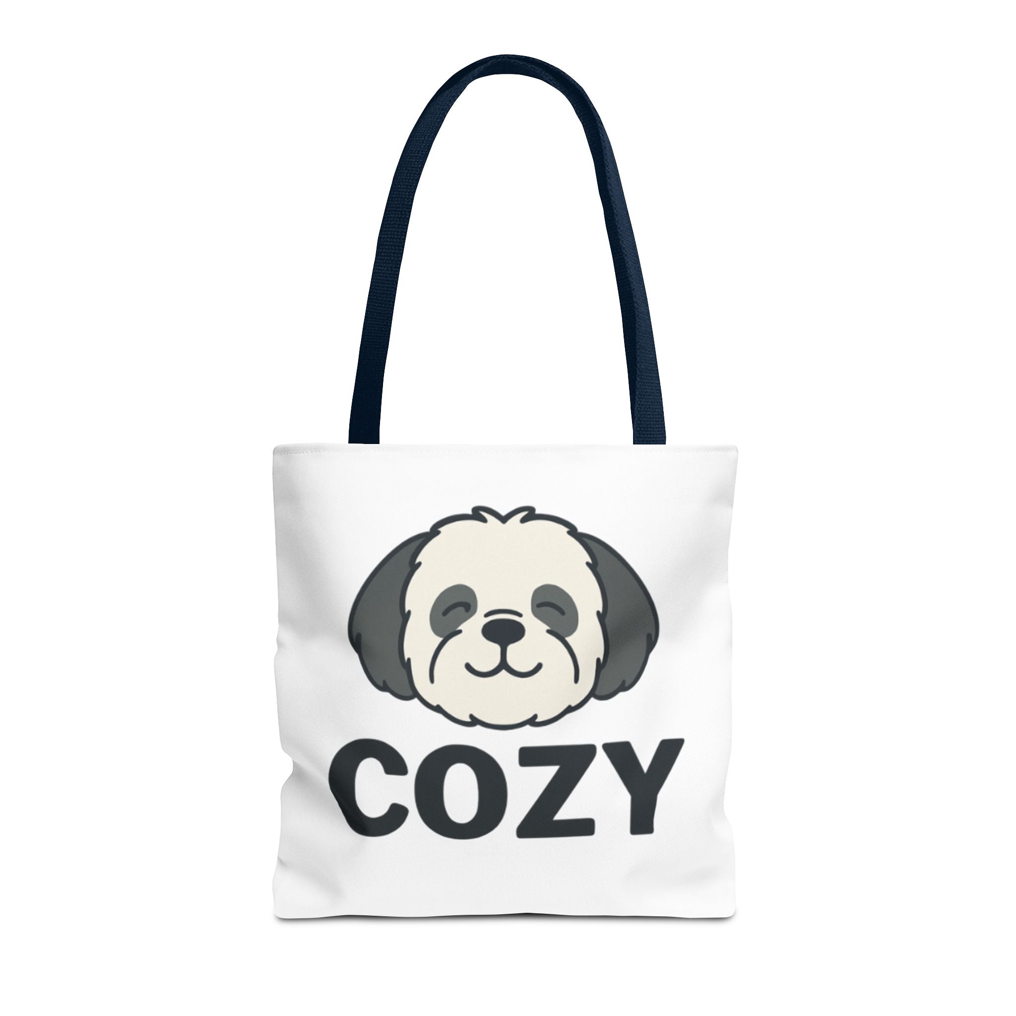 Cozy Shih Poo Tote Bag — Cute Shihpoo Dog Design
