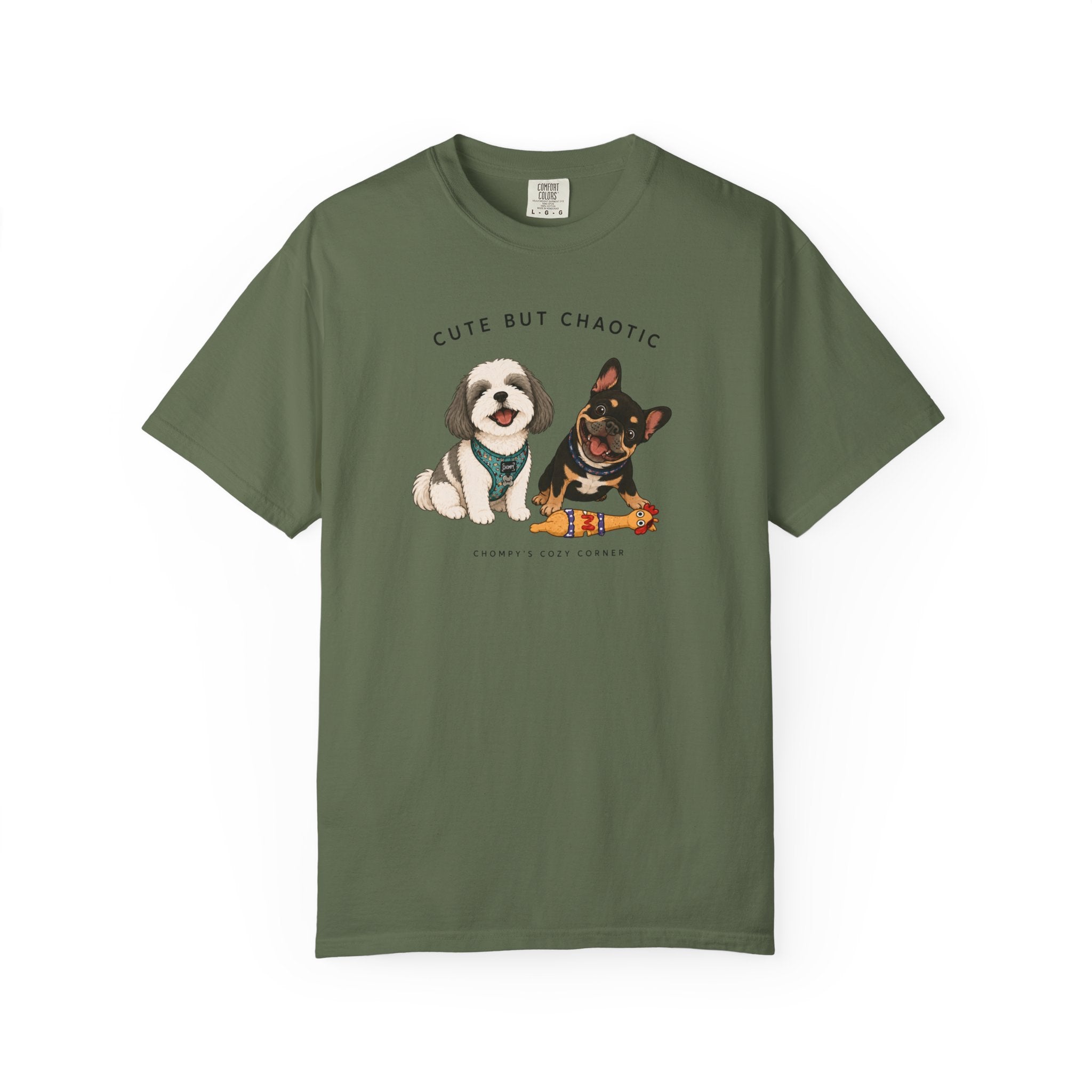 Chompy and Furriends ft. Cliffy: Cute But Chaotic Dogs T-Shirt