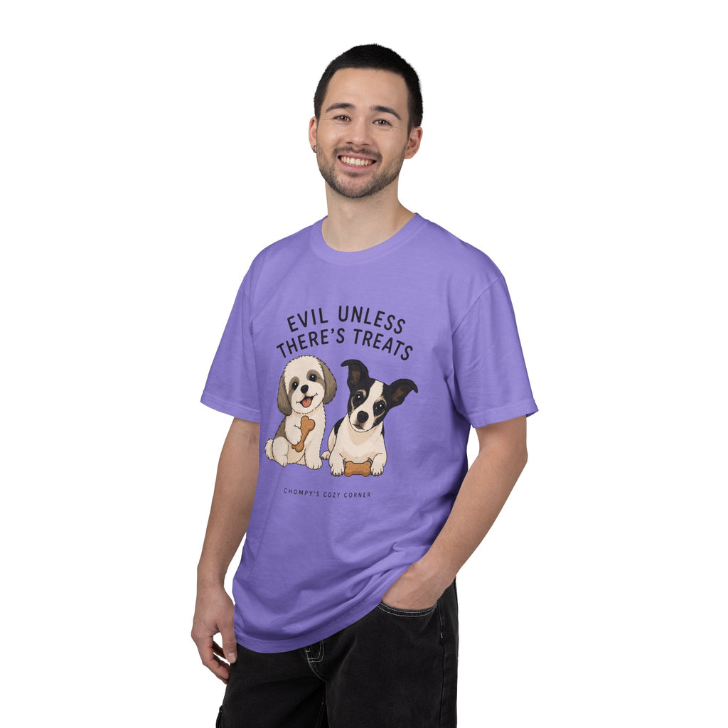Chompy & Furriends ft. Wally: "Evil Unless There's Treats" Cute Puppy Graphic Tee