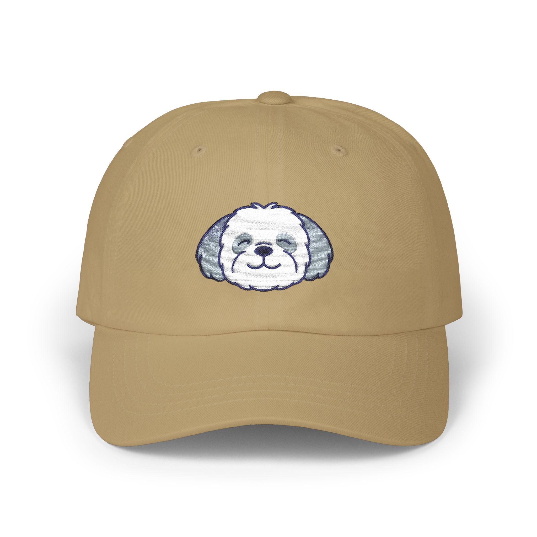 Smiling Shih Poo Dad Cap - Cute Shihpoo Puppy Baseball Hat