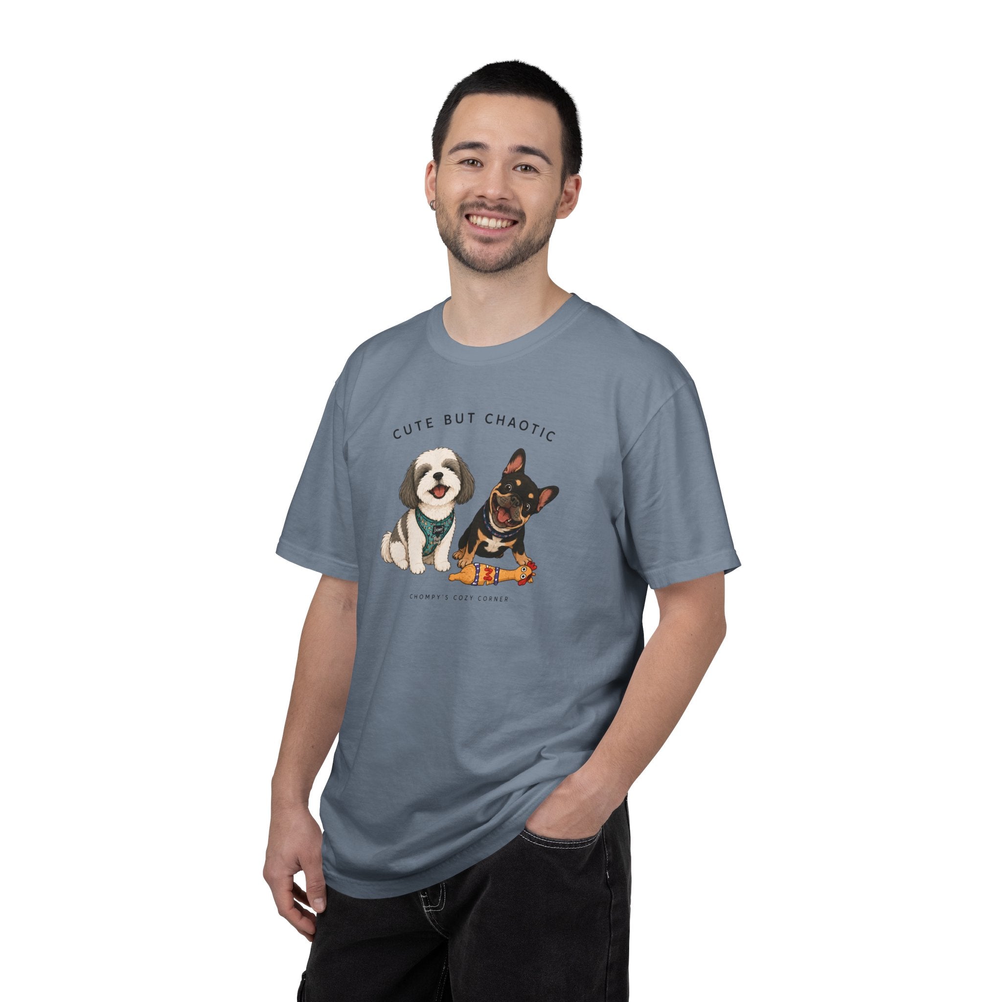 Chompy and Furriends ft. Cliffy: Cute But Chaotic Dogs T-Shirt