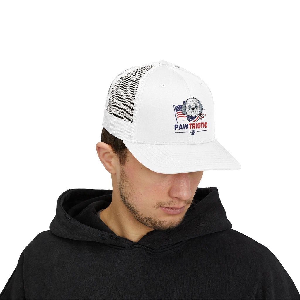 PAWTRIOTIC Snapback Trucker Cap