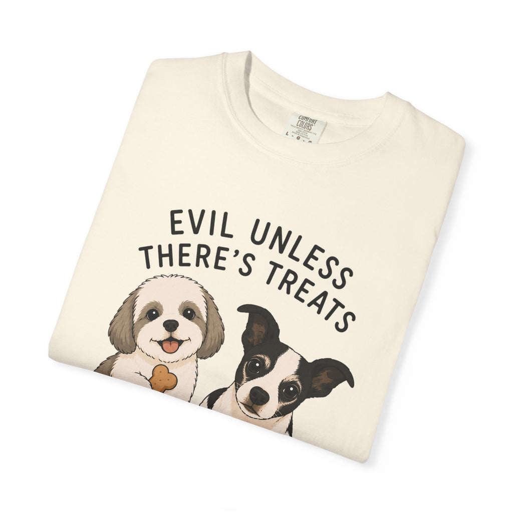 Chompy & Furriends ft. Wally: "Evil Unless There's Treats" Cute Puppy Graphic Tee