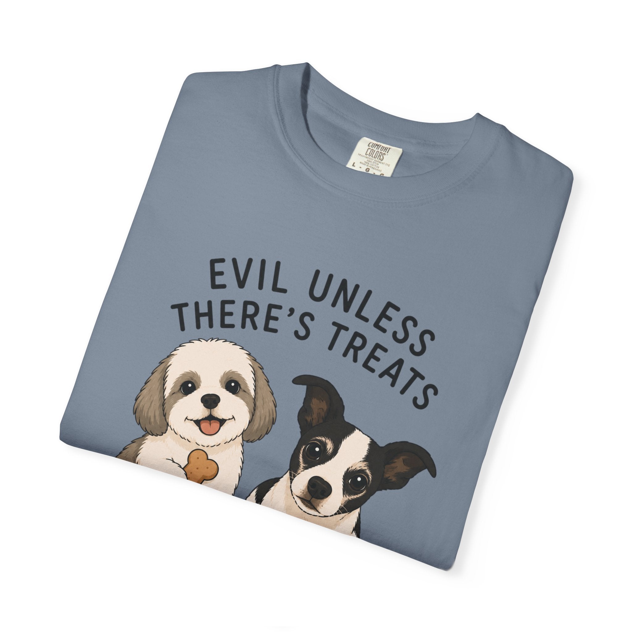 Chompy & Furriends ft. Wally: "Evil Unless There's Treats" Cute Puppy Graphic Tee