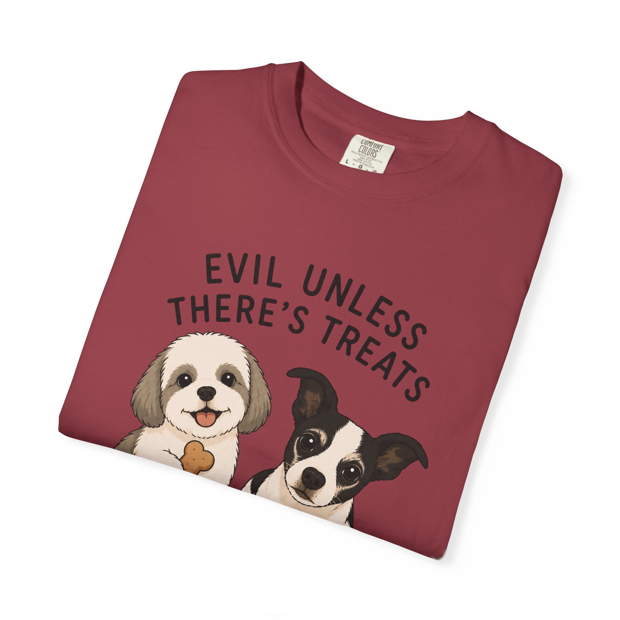 Chompy & Furriends ft. Wally: "Evil Unless There's Treats" Cute Puppy Graphic Tee