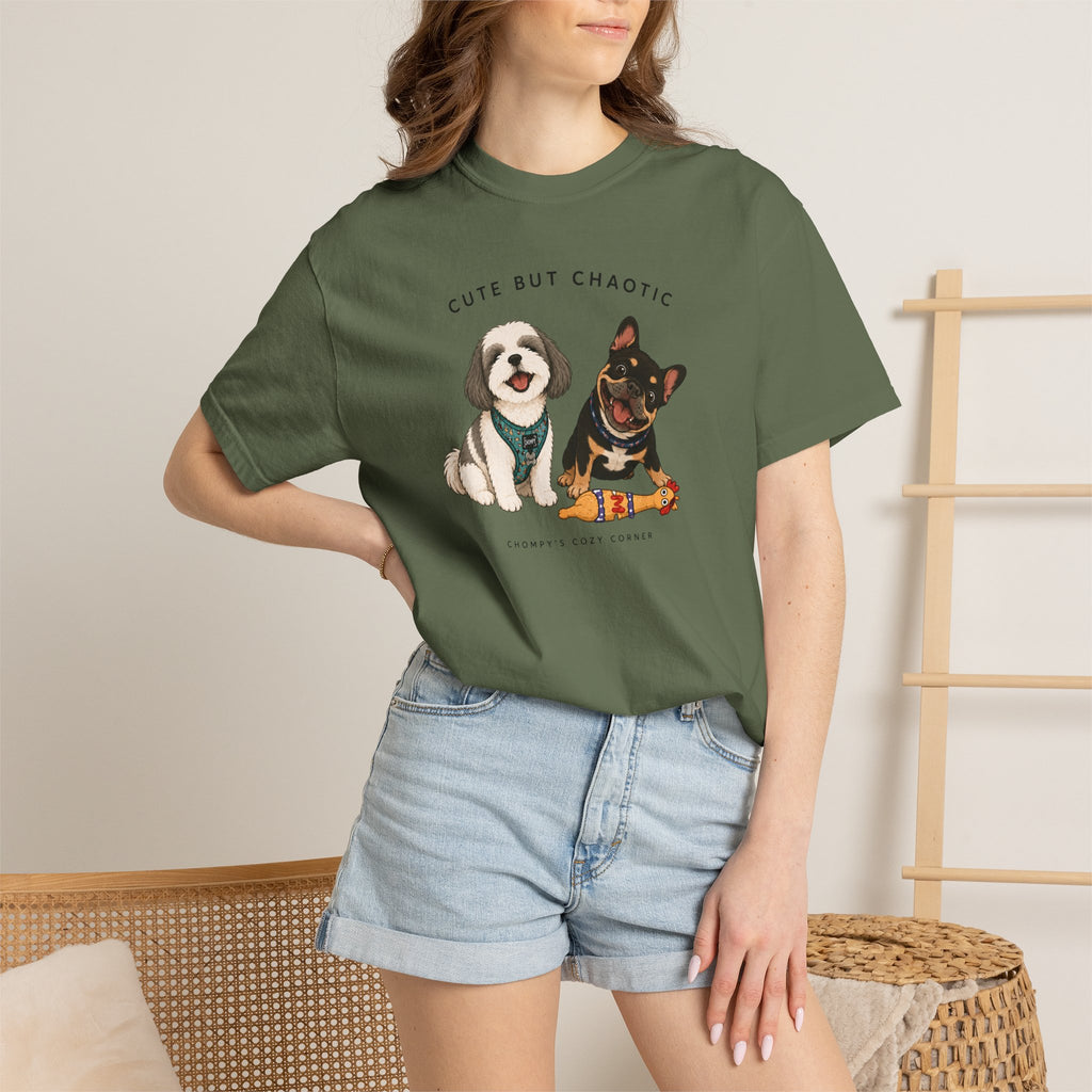Chompy and Furriends ft. Cliffy: Cute But Chaotic Dogs T-Shirt