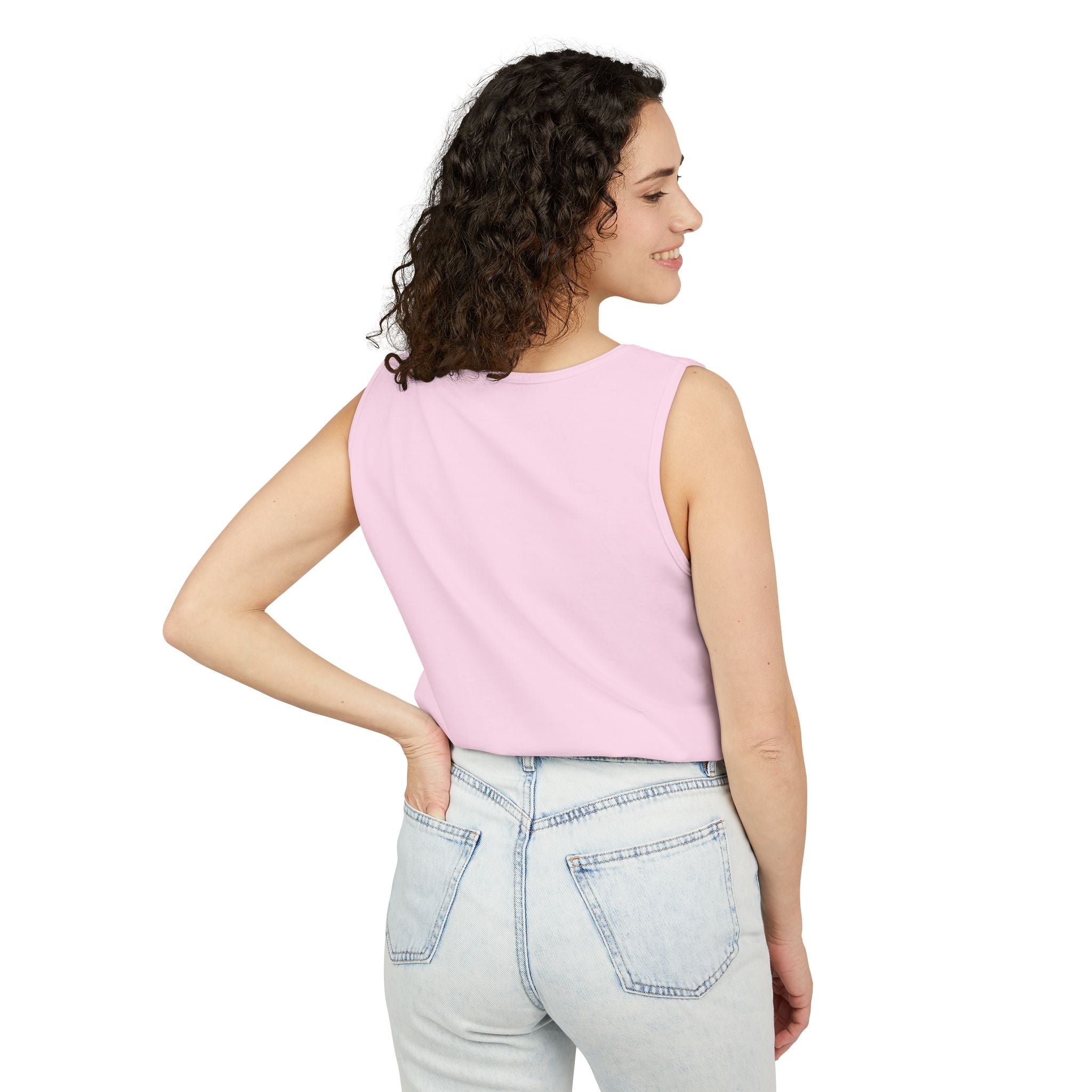 Yoga Tank Top — "I Only Came for Savasana" Shih Poo Design