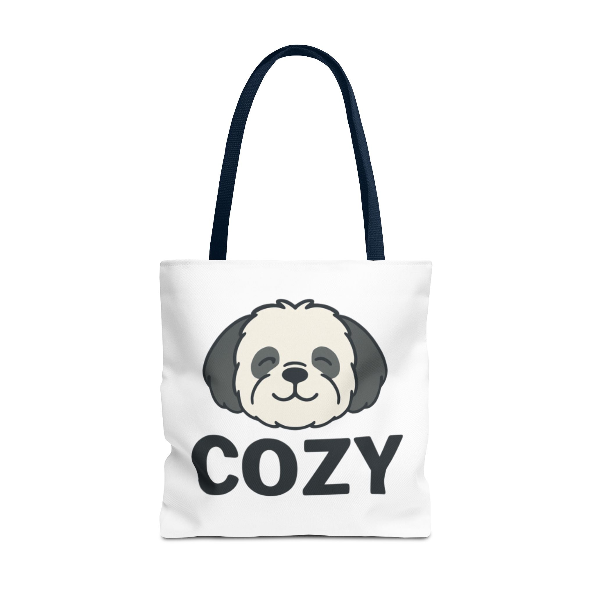 Cozy Shih Poo Tote Bag — Cute Shihpoo Dog Design