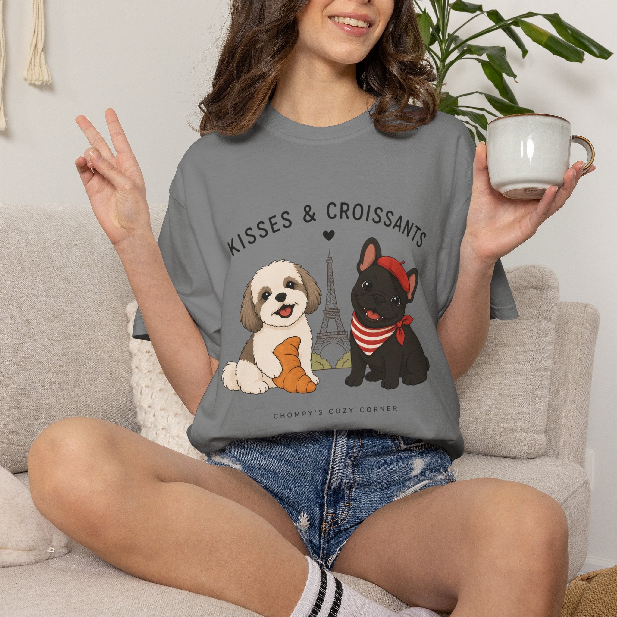 Chompy and Furriends ft. Lola: Kisses and Croissants French bull dog and Shih poo long distance best friends