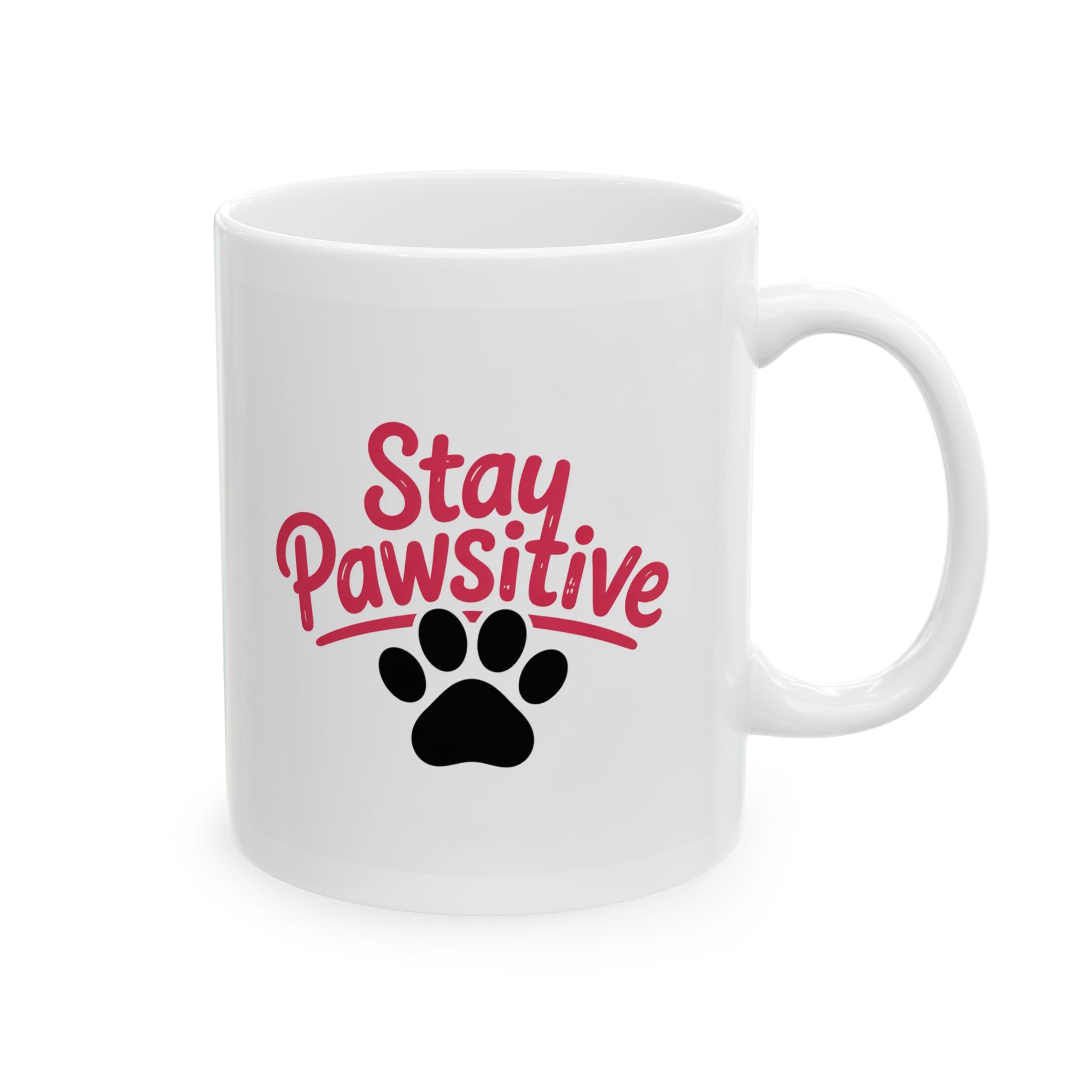 Stay Pawsitive Mug