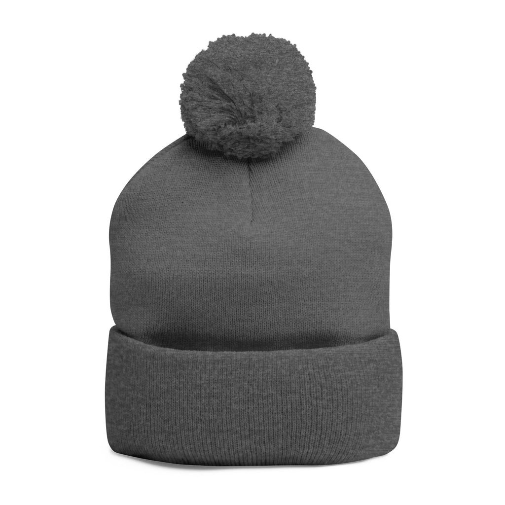 Cozy Shih-Poo Pom-Pom Knit Cap (Embroidery)