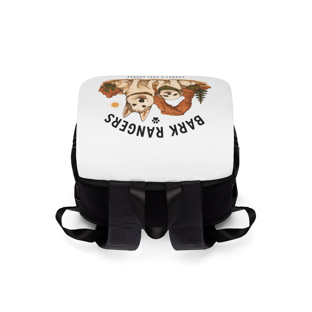 Bark Rangers Dog Backpack — Cute Outdoor Paw Patrol Shoulder Bag
