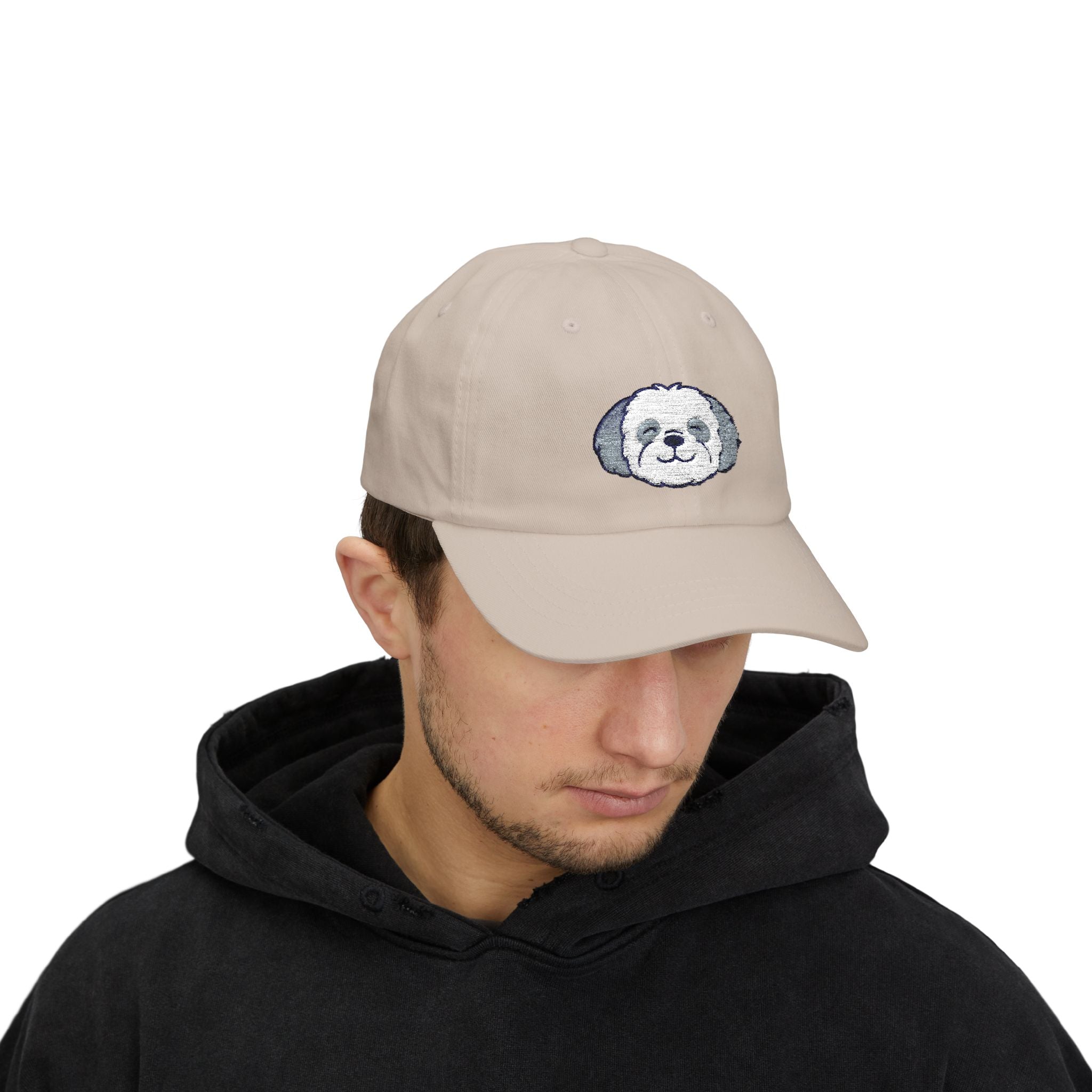Smiling Shih Poo Dad Cap - Cute Shihpoo Puppy Baseball Hat