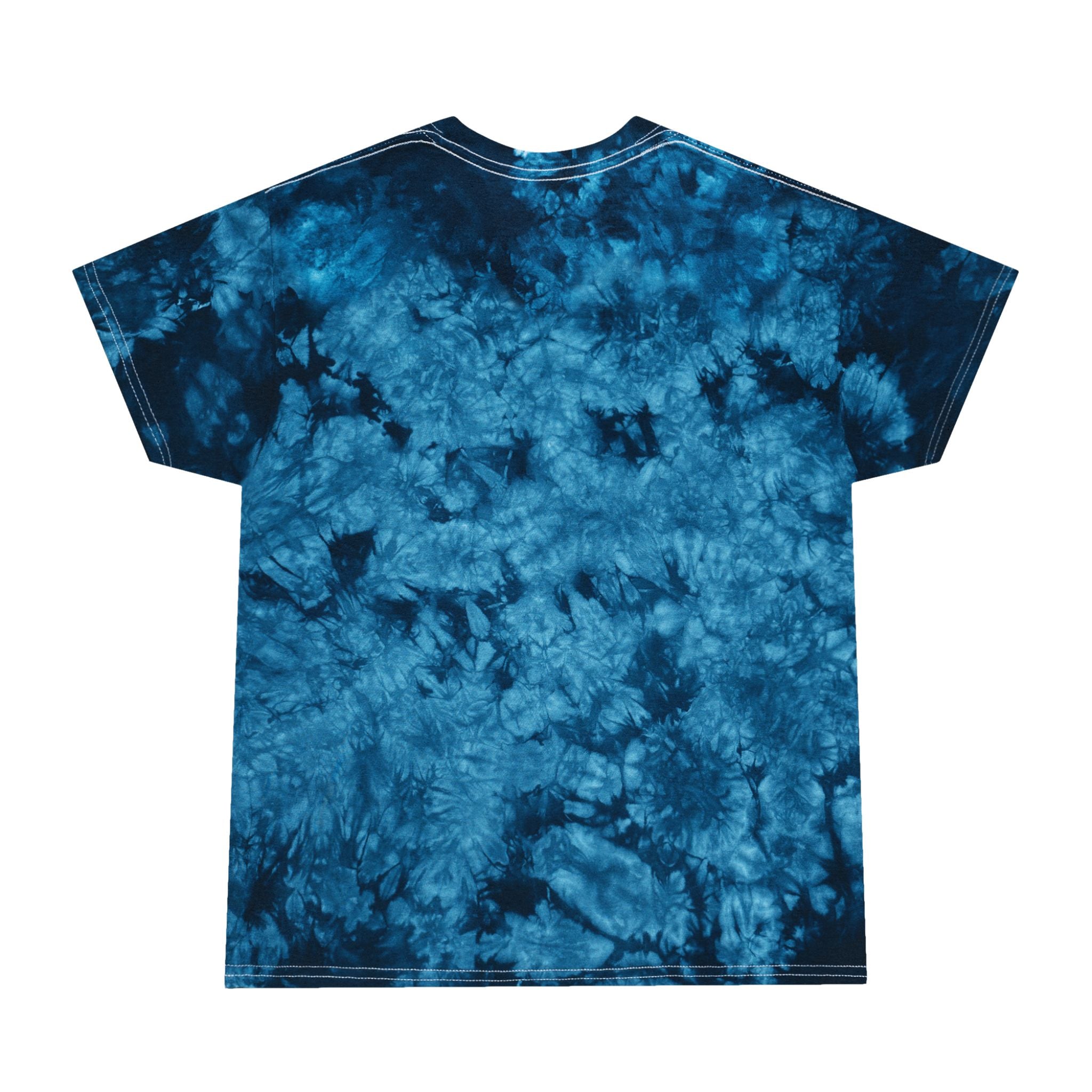 Tie-Dye T‑Shirt — 'Founding Furfather' Patriotic Dog Graphic