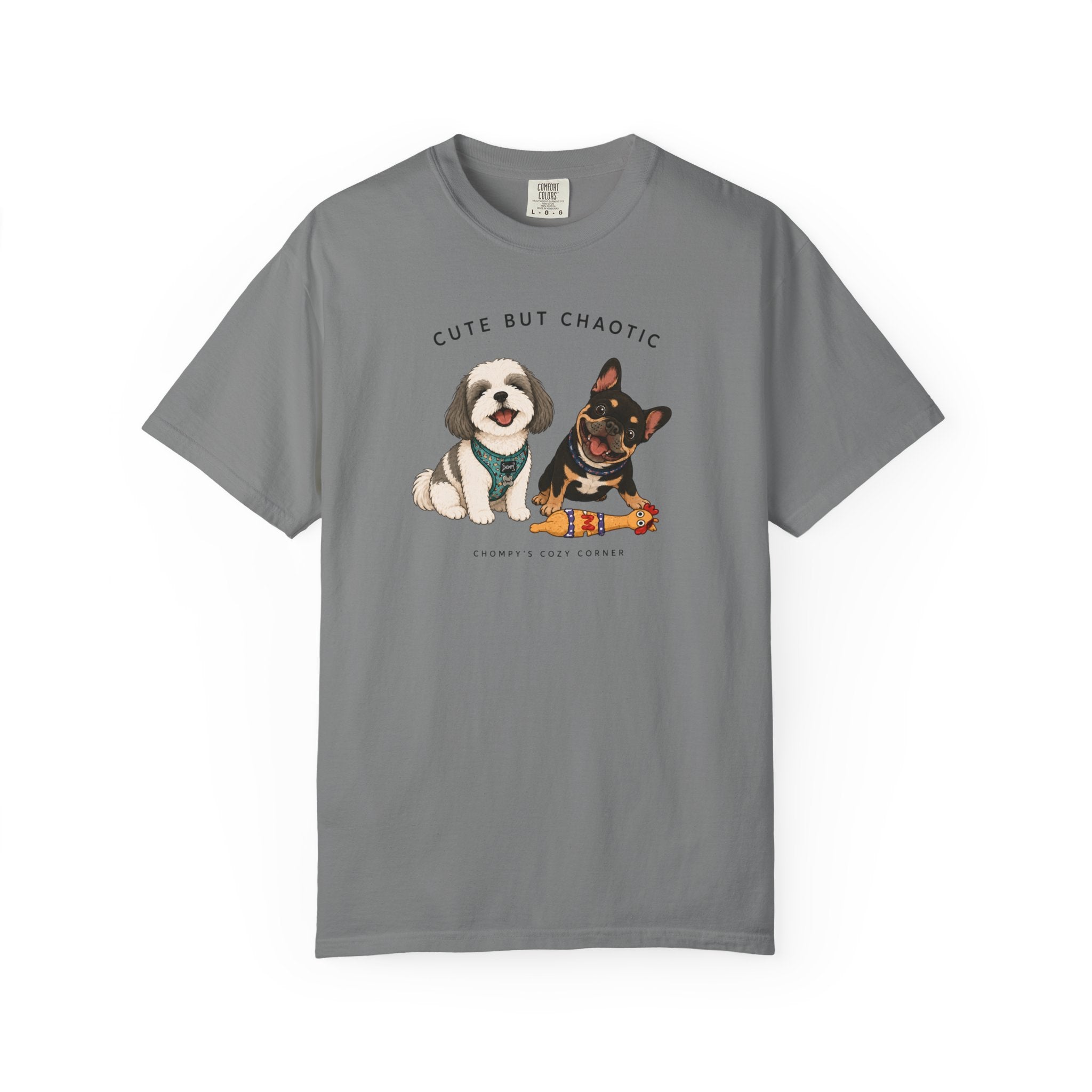Chompy and Furriends ft. Cliffy: Cute But Chaotic Dogs T-Shirt