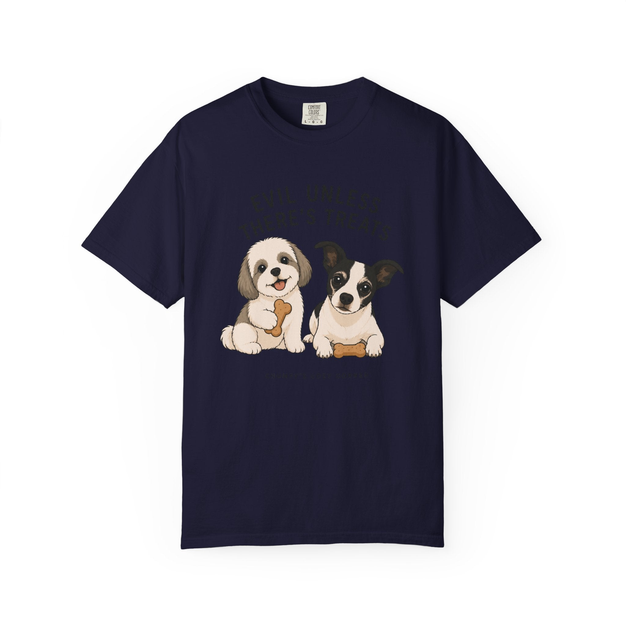 Chompy & Furriends ft. Wally: "Evil Unless There's Treats" Cute Puppy Graphic Tee