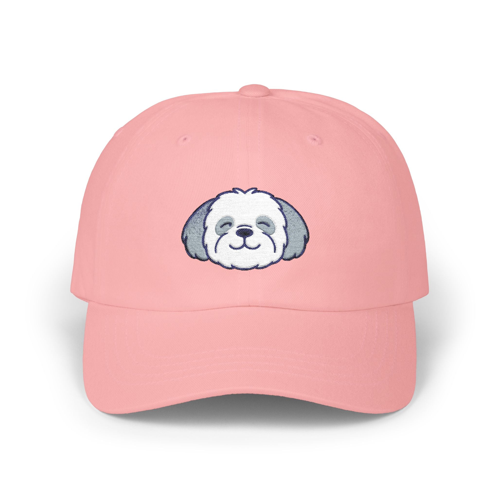 Smiling Shih Poo Dad Cap - Cute Shihpoo Puppy Baseball Hat