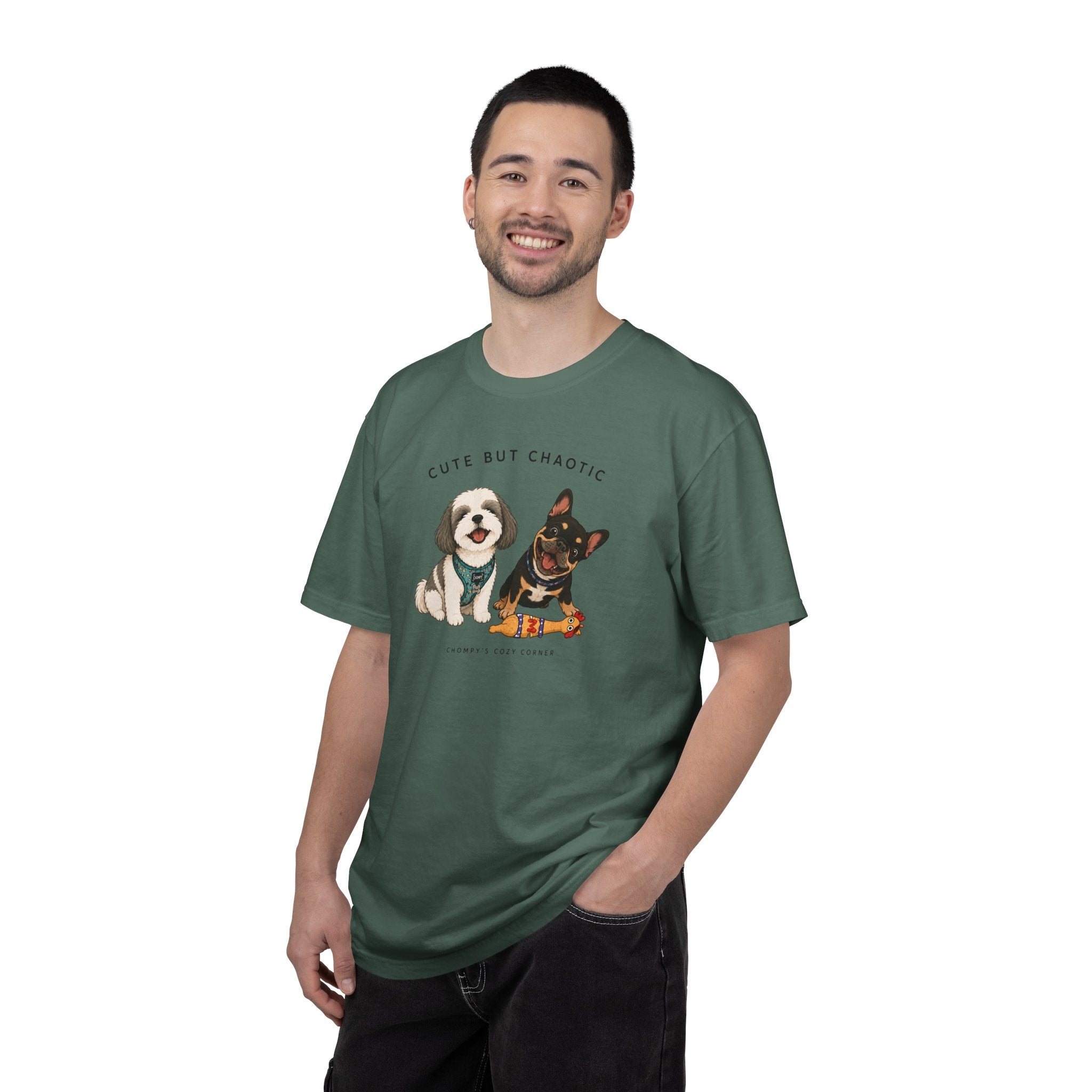 Chompy and Furriends ft. Cliffy: Cute But Chaotic Dogs T-Shirt