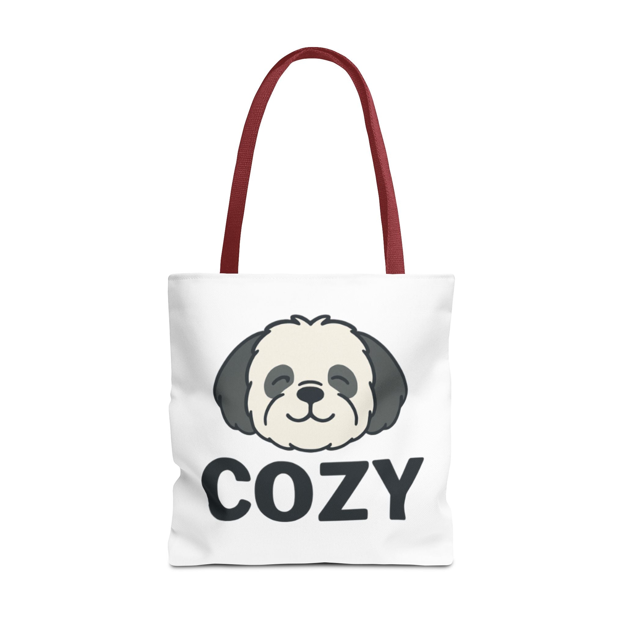 Cozy Shih Poo Tote Bag — Cute Shihpoo Dog Design