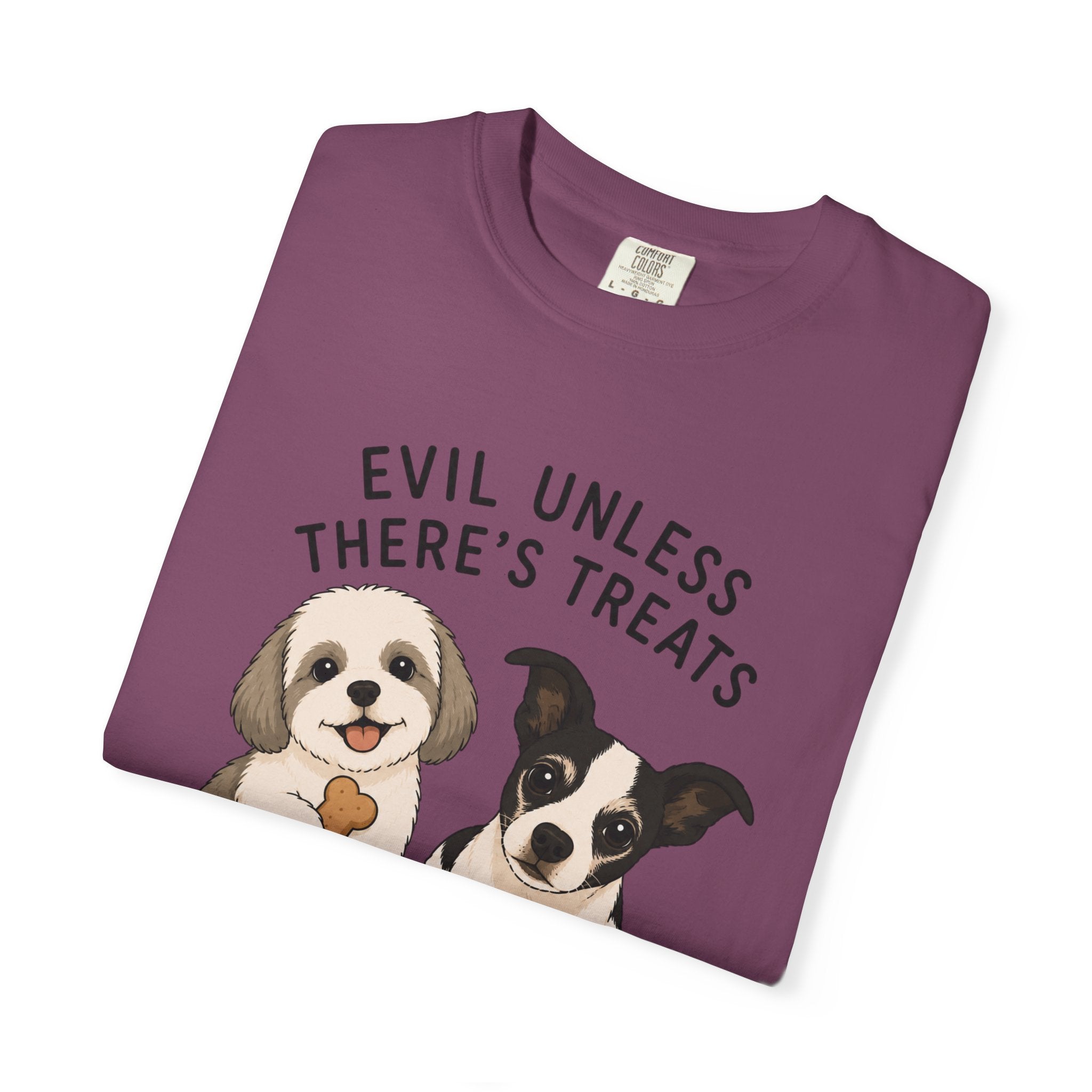 Chompy & Furriends ft. Wally: "Evil Unless There's Treats" Cute Puppy Graphic Tee
