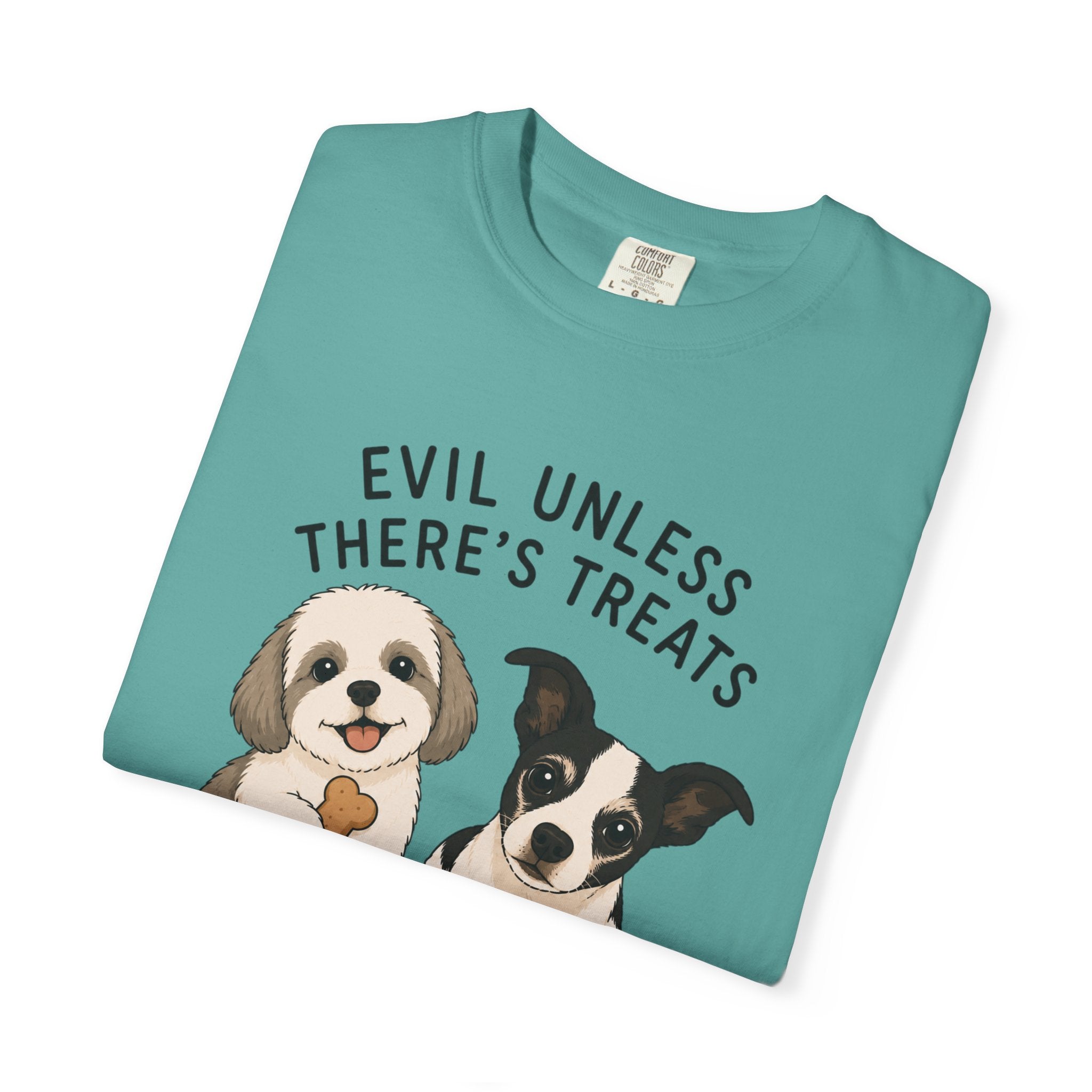 Chompy & Furriends ft. Wally: "Evil Unless There's Treats" Cute Puppy Graphic Tee
