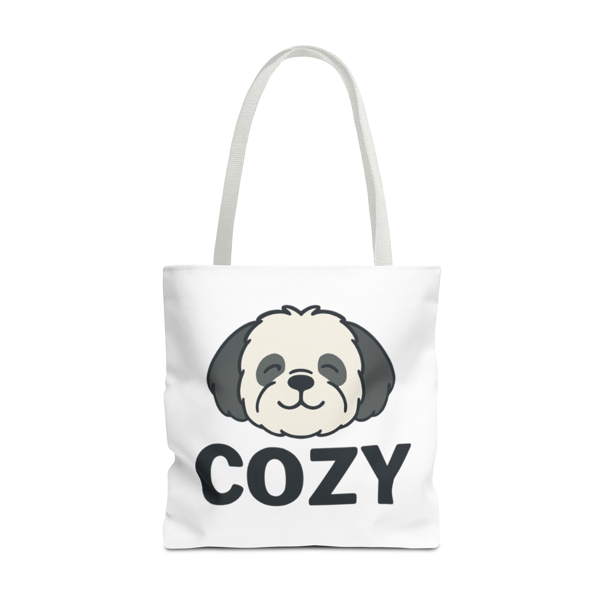 Cozy Shih Poo Tote Bag — Cute Shihpoo Dog Design