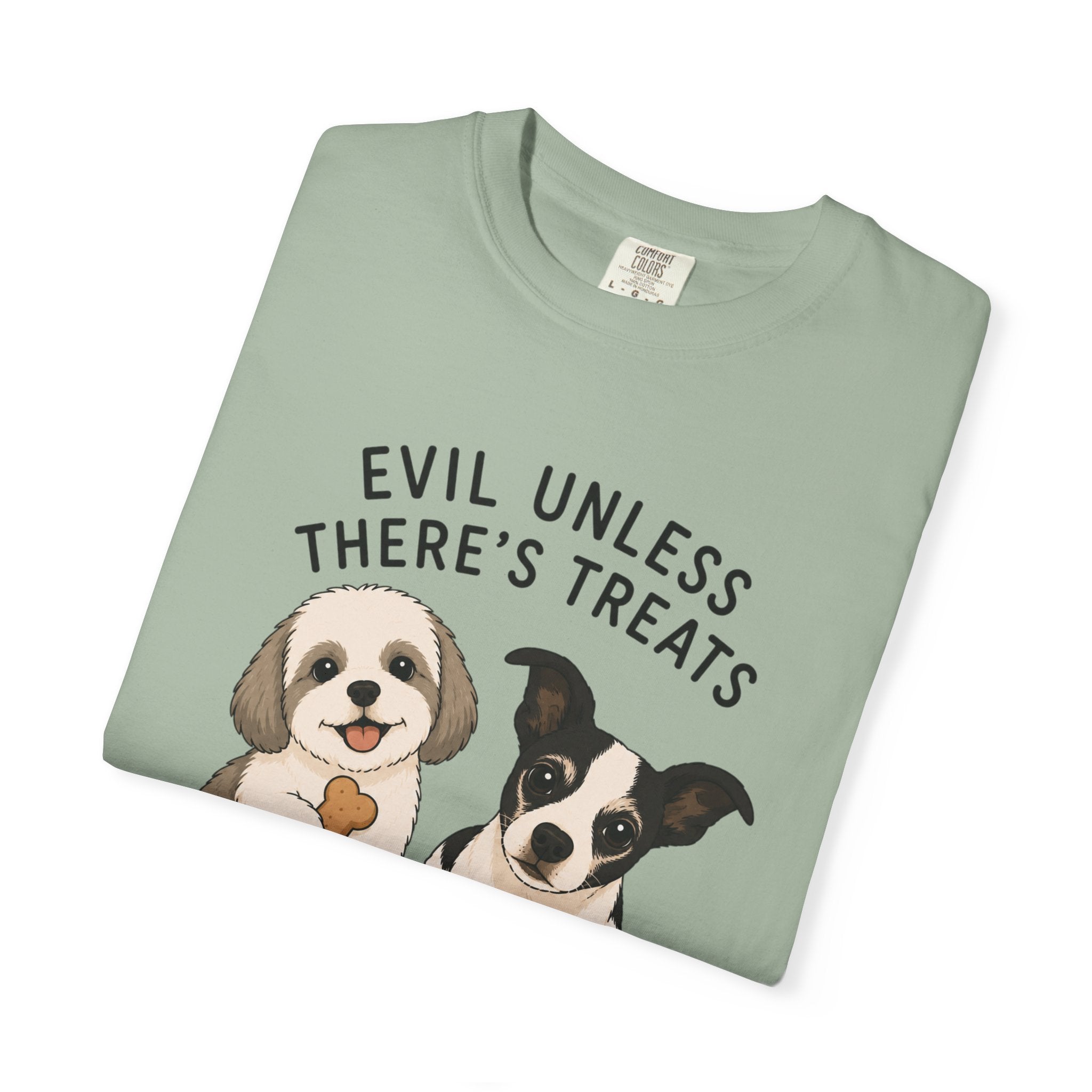 Chompy & Furriends ft. Wally: "Evil Unless There's Treats" Cute Puppy Graphic Tee