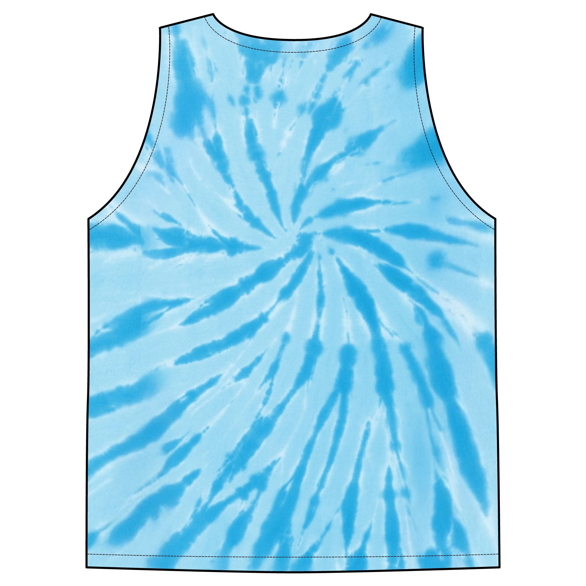 Cozy Shihpoo Tie-Dye Tank Top