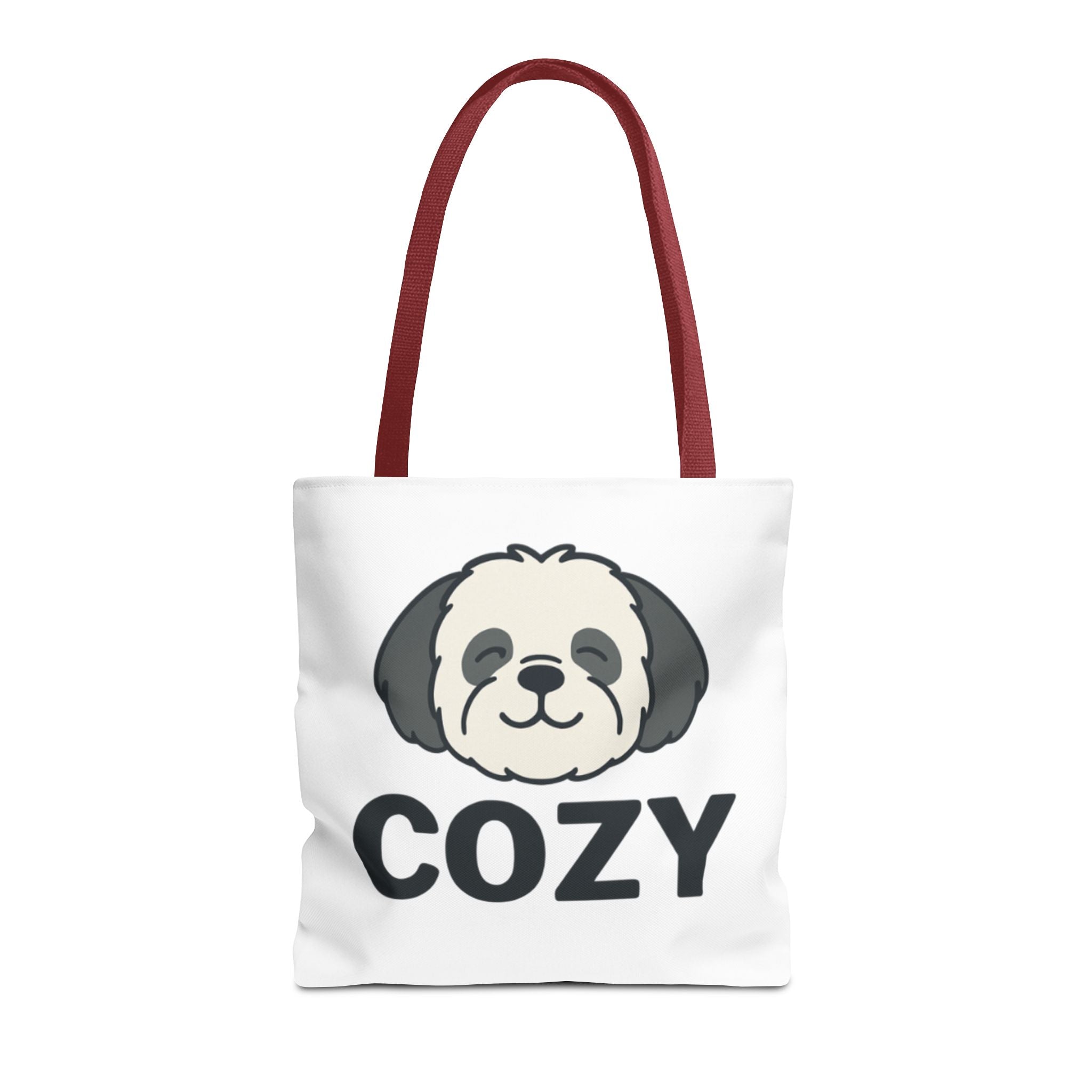 Cozy Shih Poo Tote Bag — Cute Shihpoo Dog Design