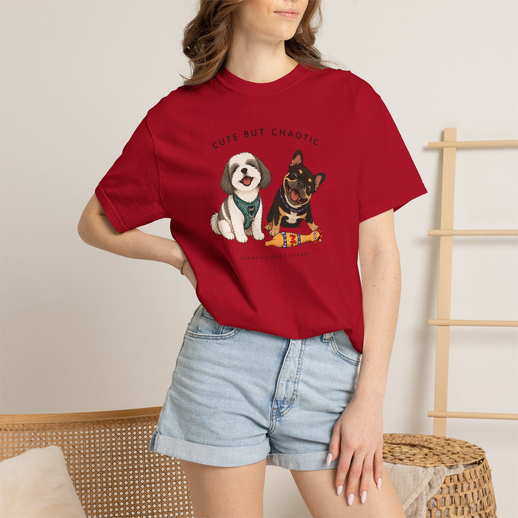 Chompy and Furriends ft. Cliffy: Cute But Chaotic Dogs T-Shirt