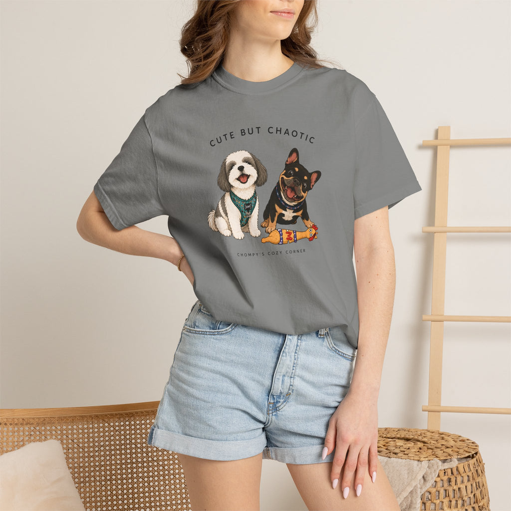 Chompy and Furriends ft. Cliffy: Cute But Chaotic Dogs T-Shirt