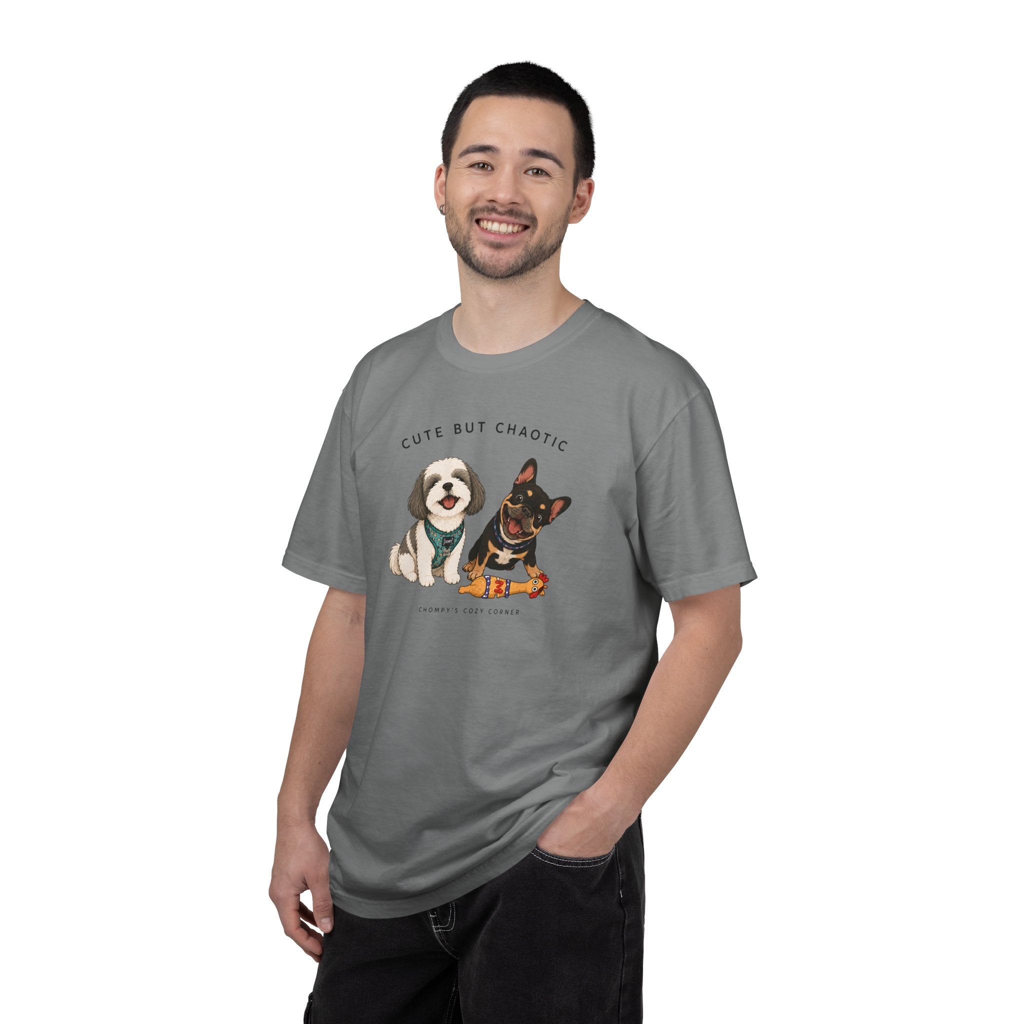 Chompy and Furriends ft. Cliffy: Cute But Chaotic Dogs T-Shirt