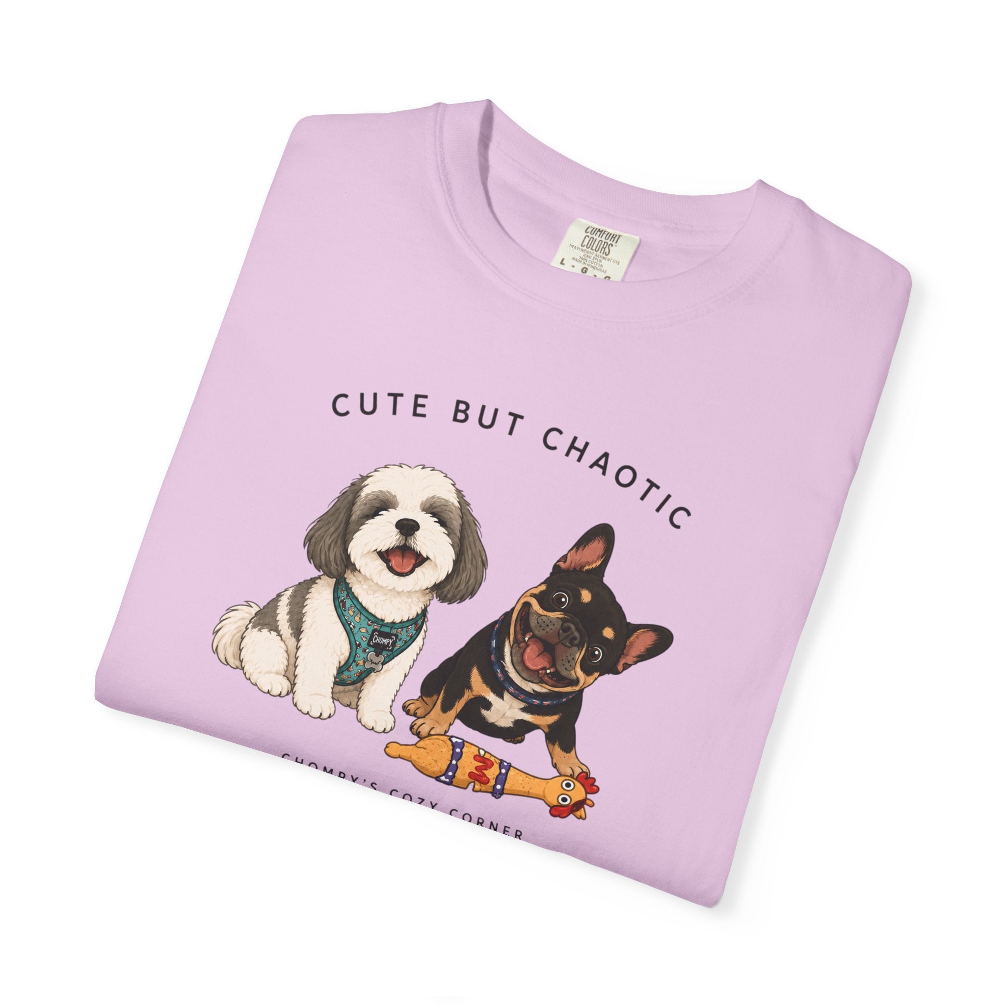 Chompy and Furriends ft. Cliffy: Cute But Chaotic Dogs T-Shirt