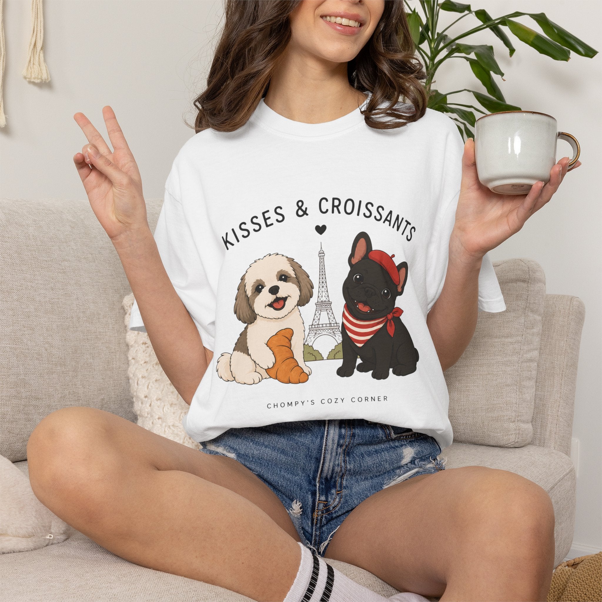 Chompy and Furriends ft. Lola: Kisses and Croissants French bull dog and Shih poo long distance best friends