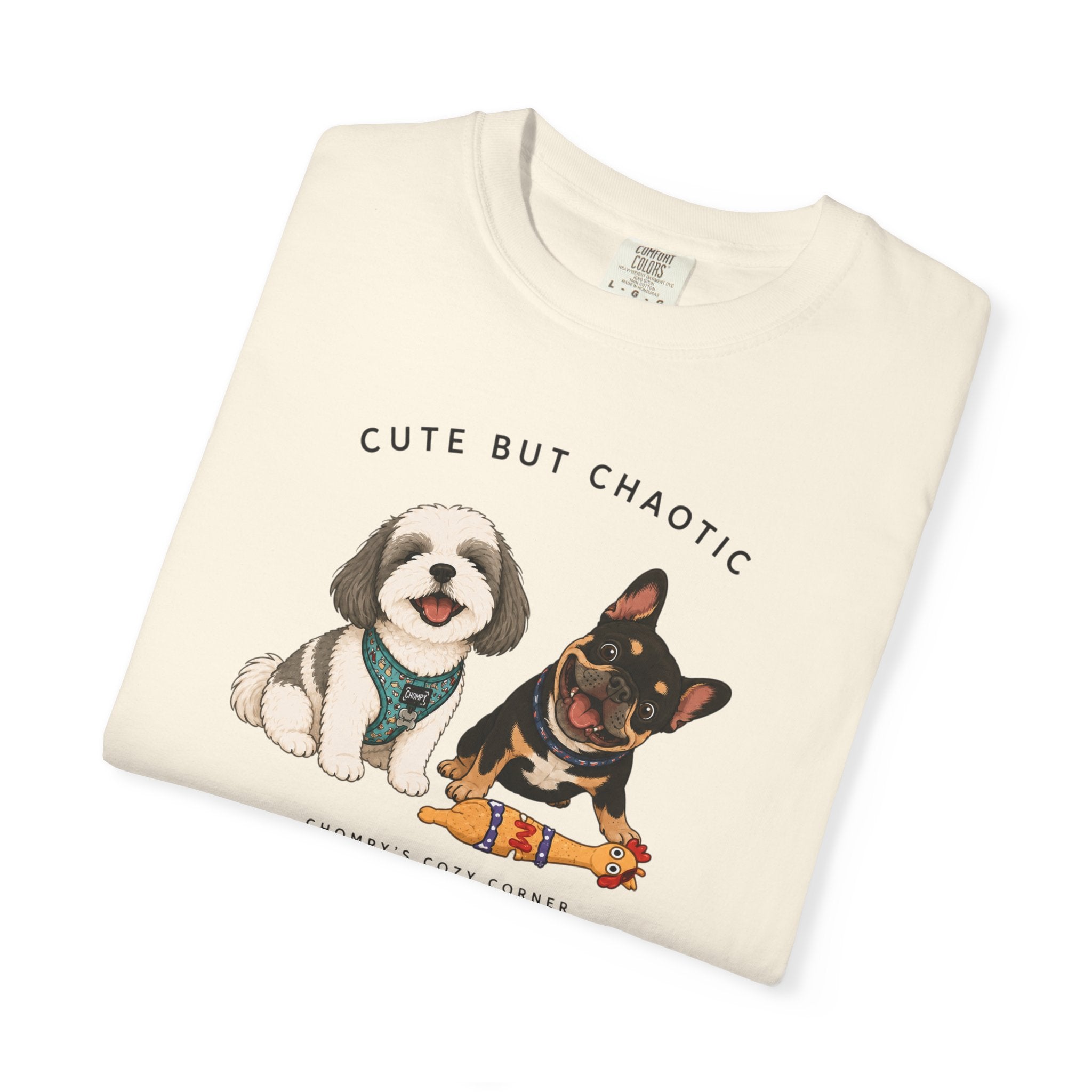 Chompy and Furriends ft. Cliffy: Cute But Chaotic Dogs T-Shirt