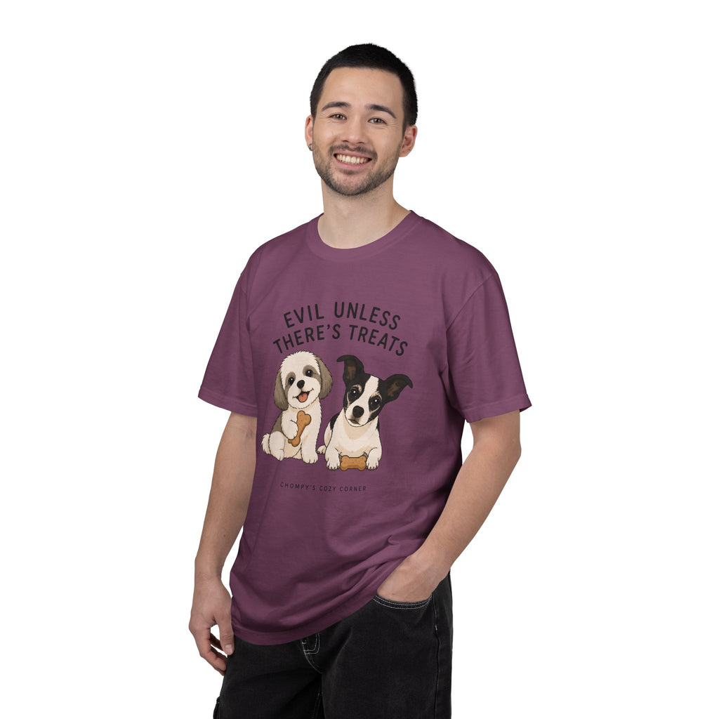Chompy & Furriends ft. Wally: "Evil Unless There's Treats" Cute Puppy Graphic Tee