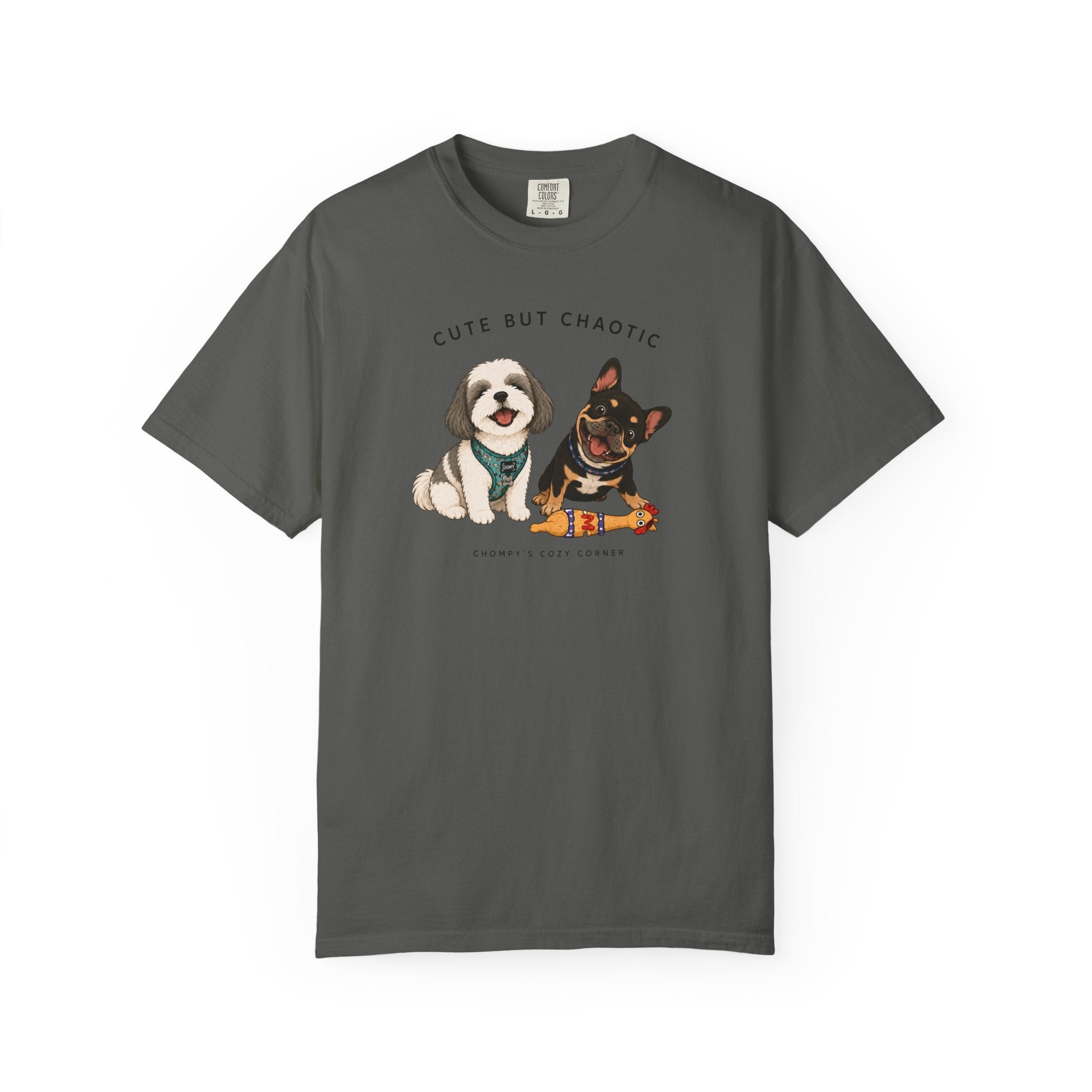 Chompy and Furriends ft. Cliffy: Cute But Chaotic Dogs T-Shirt