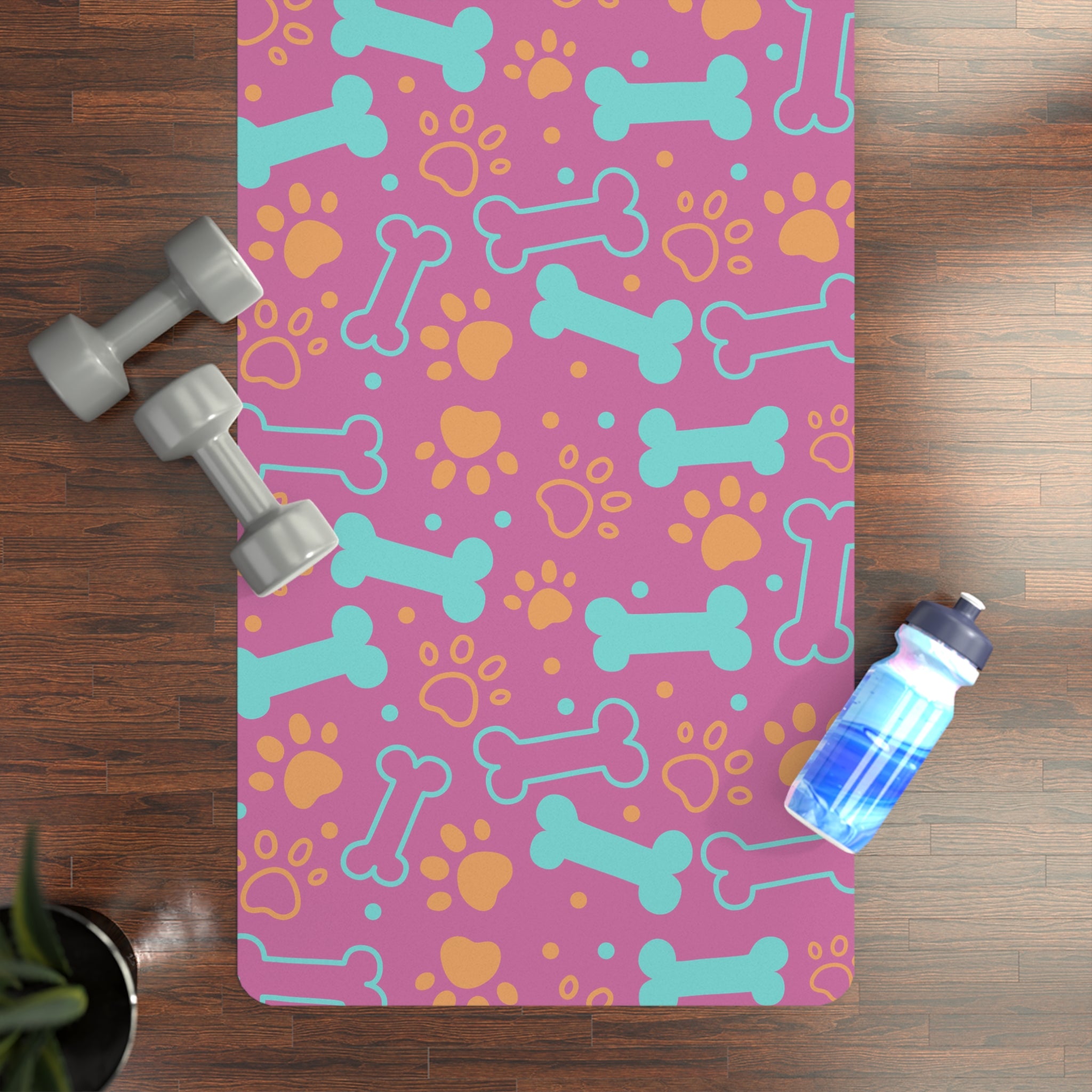 Chompy's Down Dog Rubber Yoga Mat