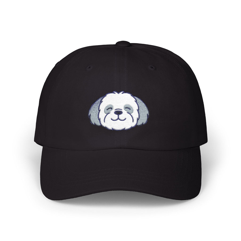 Smiling Shih Poo Dad Cap - Cute Shihpoo Puppy Baseball Hat