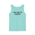 Yoga Tank Top — "I Only Came for Savasana" Shih Poo Design