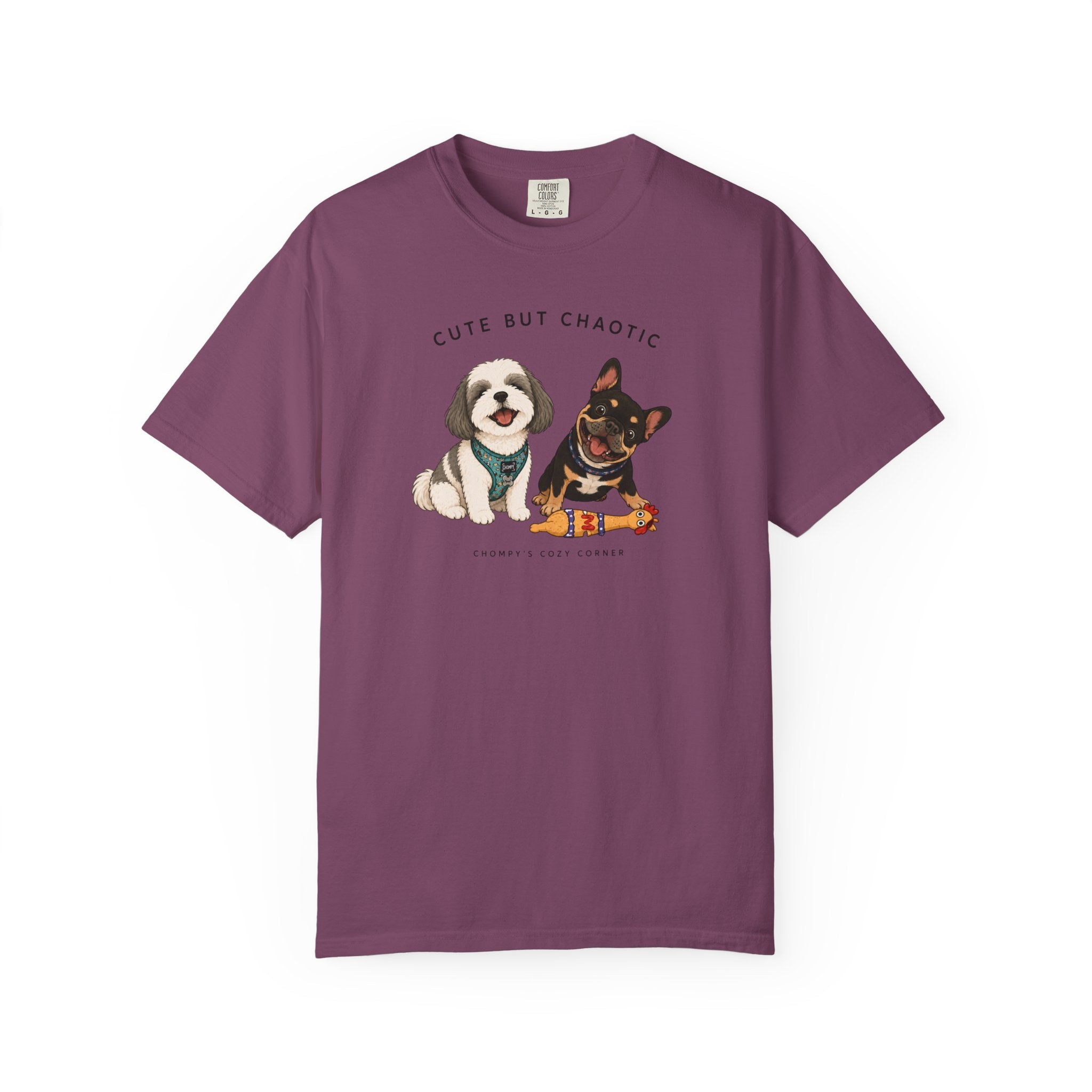 Chompy and Furriends ft. Cliffy: Cute But Chaotic Dogs T-Shirt