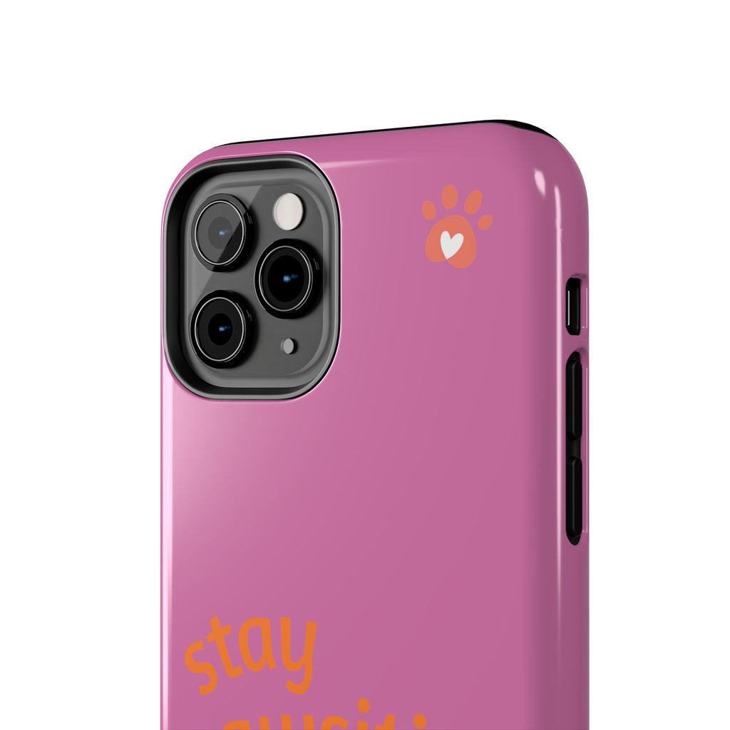 Chompy’s Stay Pawsitive Tough Phone Cases