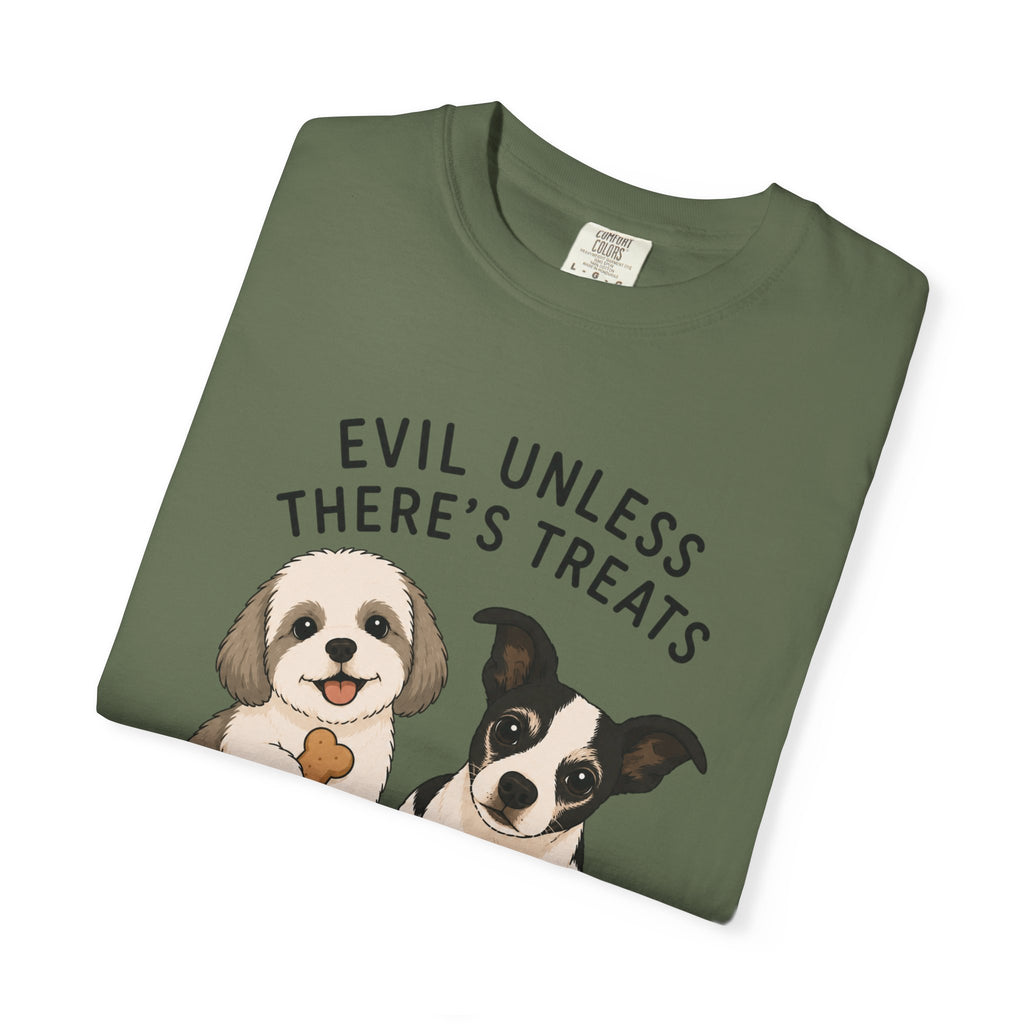 Chompy & Furriends ft. Wally: "Evil Unless There's Treats" Cute Puppy Graphic Tee