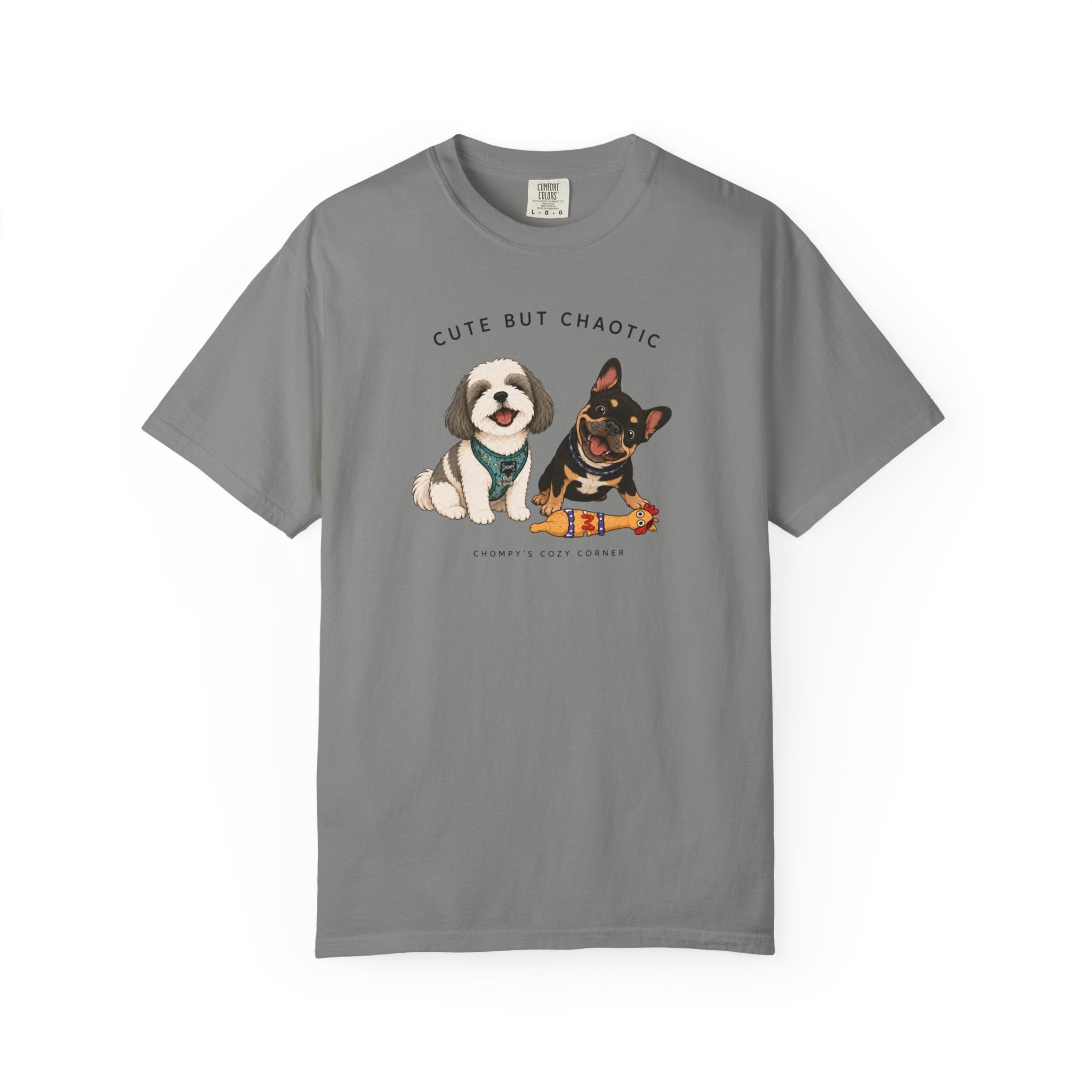 Chompy and Furriends ft. Cliffy: Cute But Chaotic Dogs T-Shirt