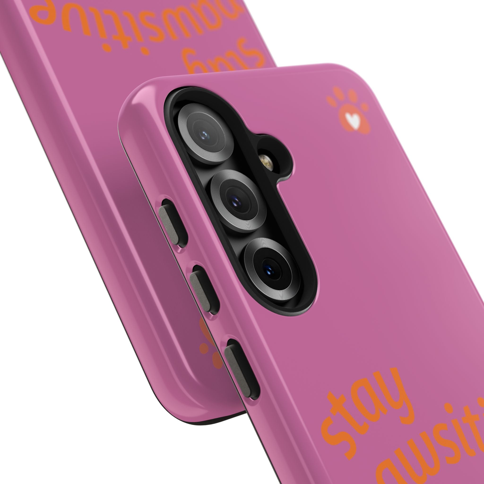 Chompy’s Stay Pawsitive Tough Phone Cases