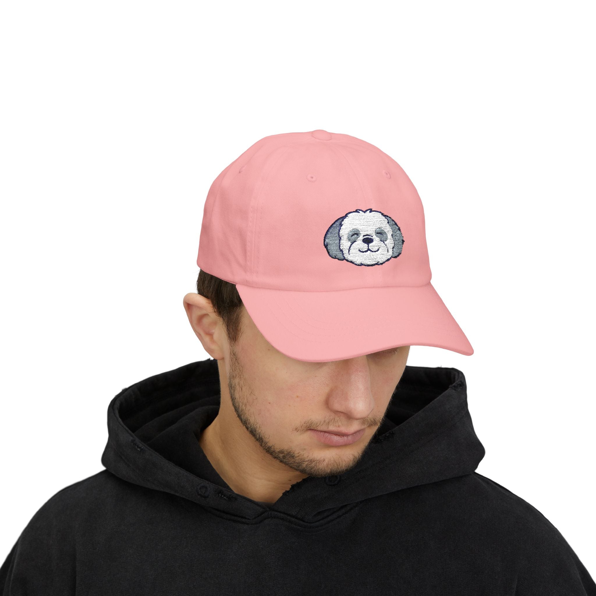 Smiling Shih Poo Dad Cap - Cute Shihpoo Puppy Baseball Hat
